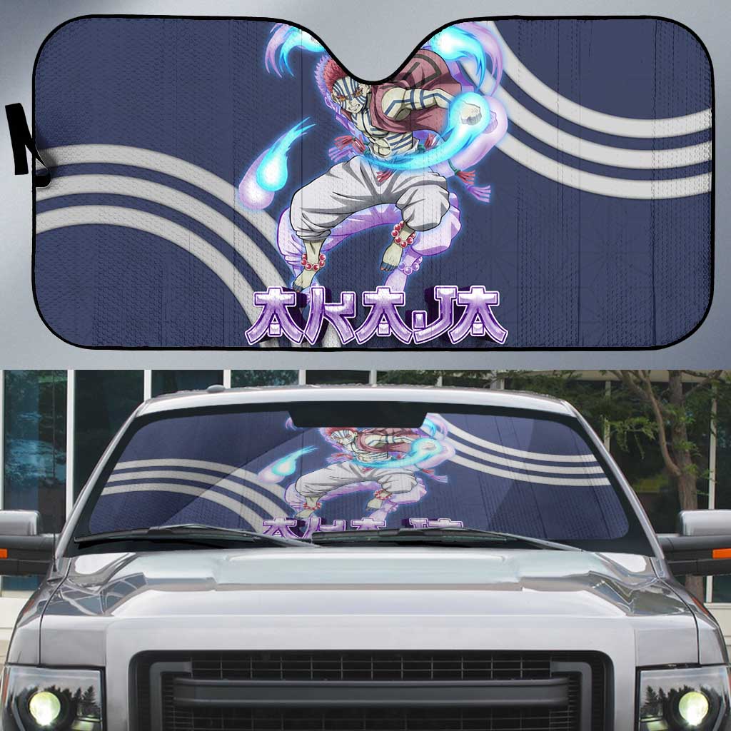 Akaza Demon Slayer Auto Sun Shade Mystic Aura Anime Ring Style