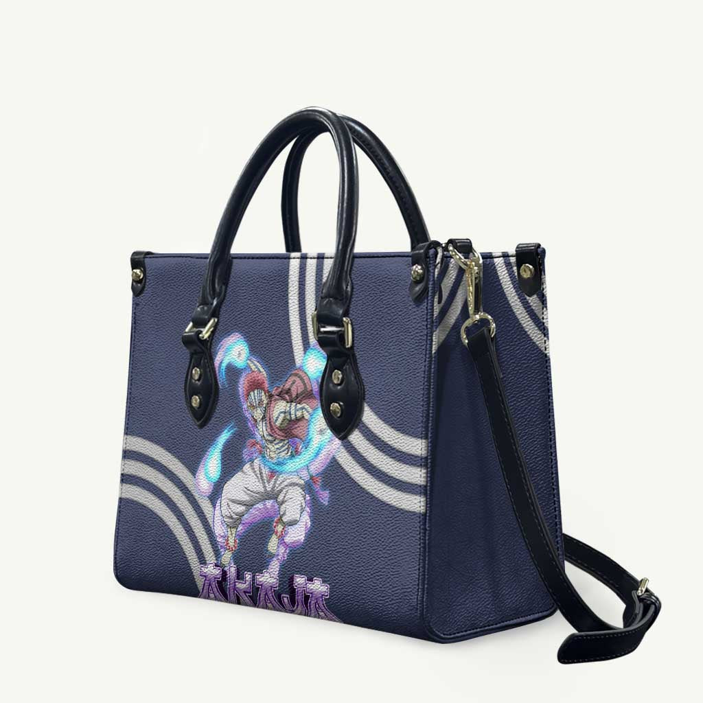 Akaza Demon Slayer Leather Bag Mystic Aura Anime Ring Style