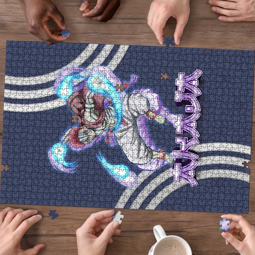 Akaza Demon Slayer Puzzle Mystic Aura Anime Ring Style