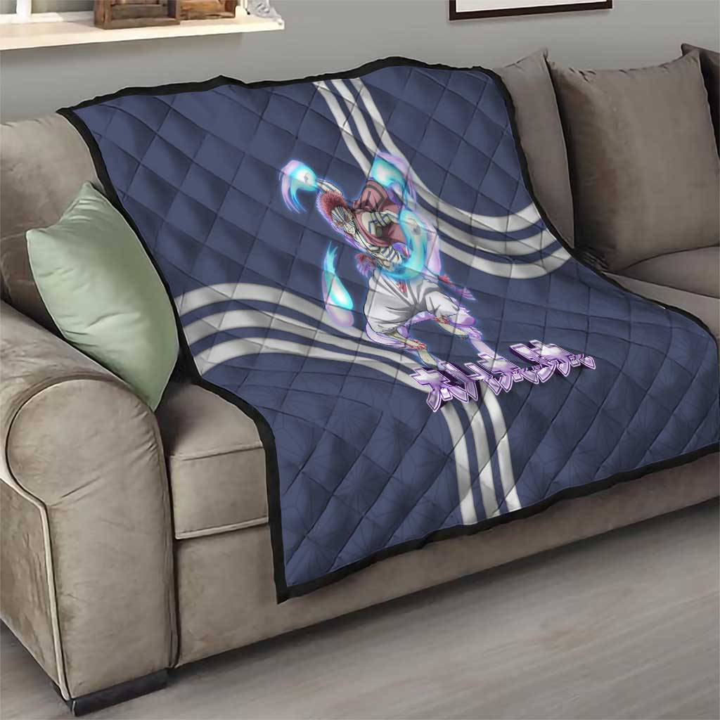 Akaza Demon Slayer Quilt Mystic Aura Anime Ring Style