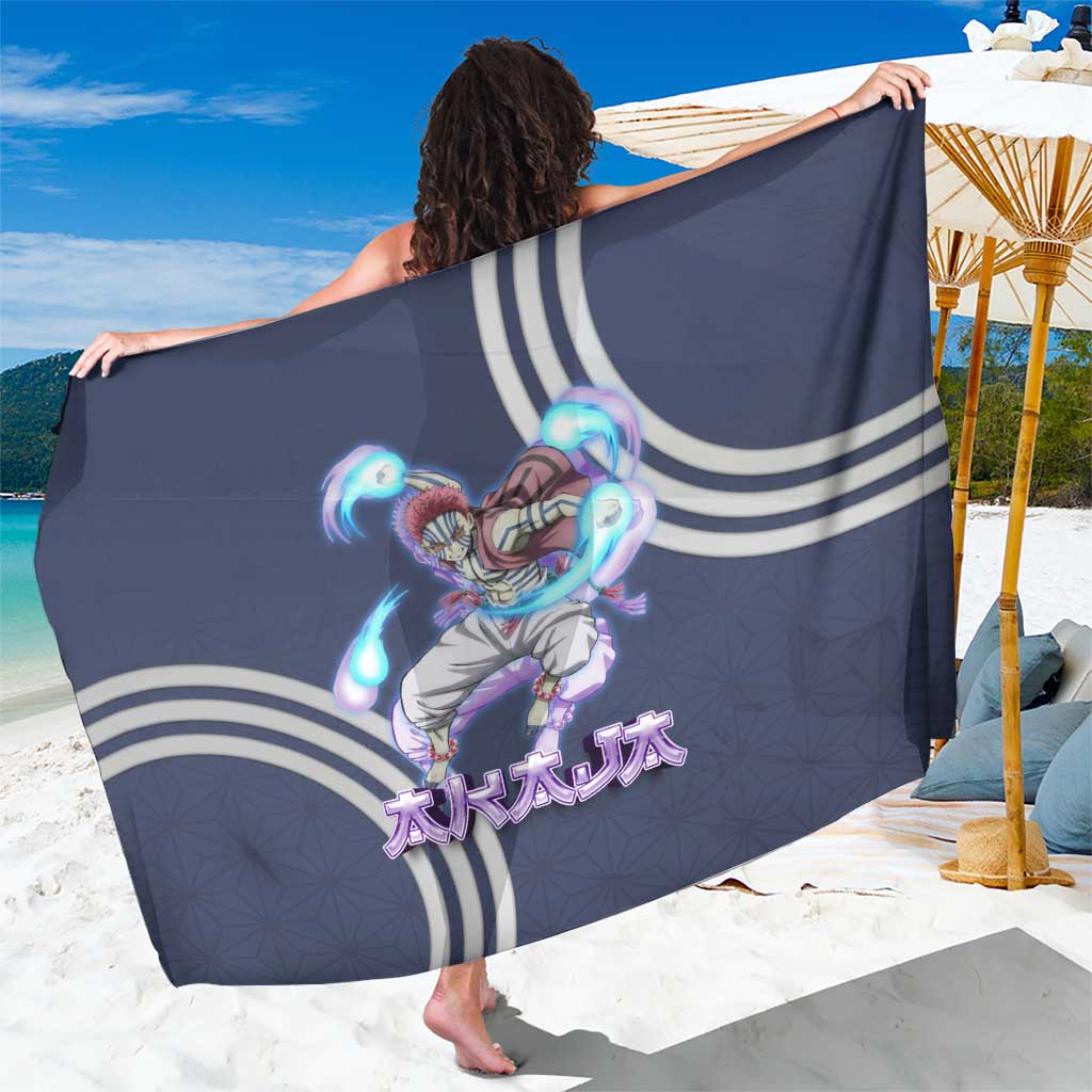 Akaza Demon Slayer Sarong Mystic Aura Anime Ring Style