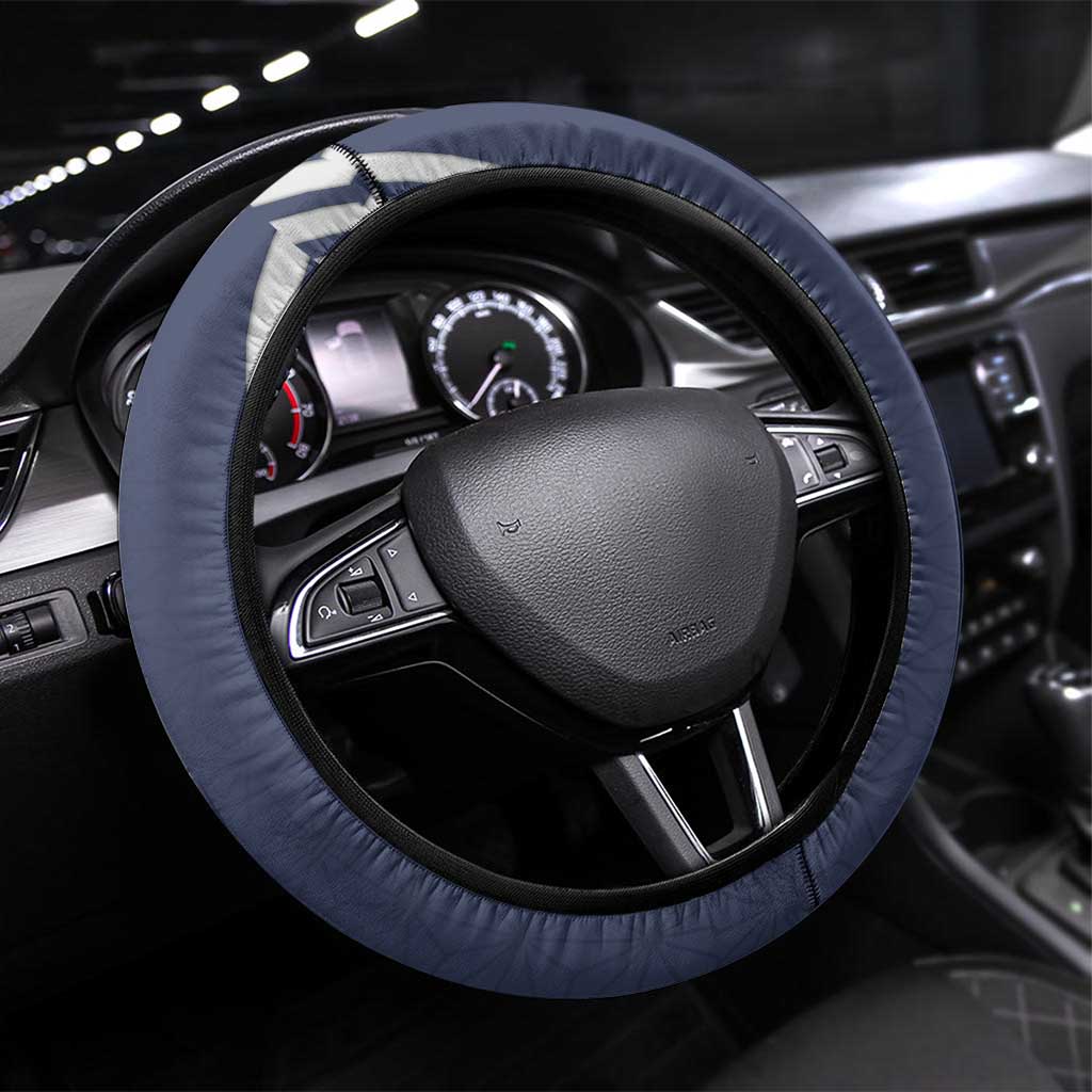 Akaza Demon Slayer Steering Wheel Cover Mystic Aura Anime Ring Style