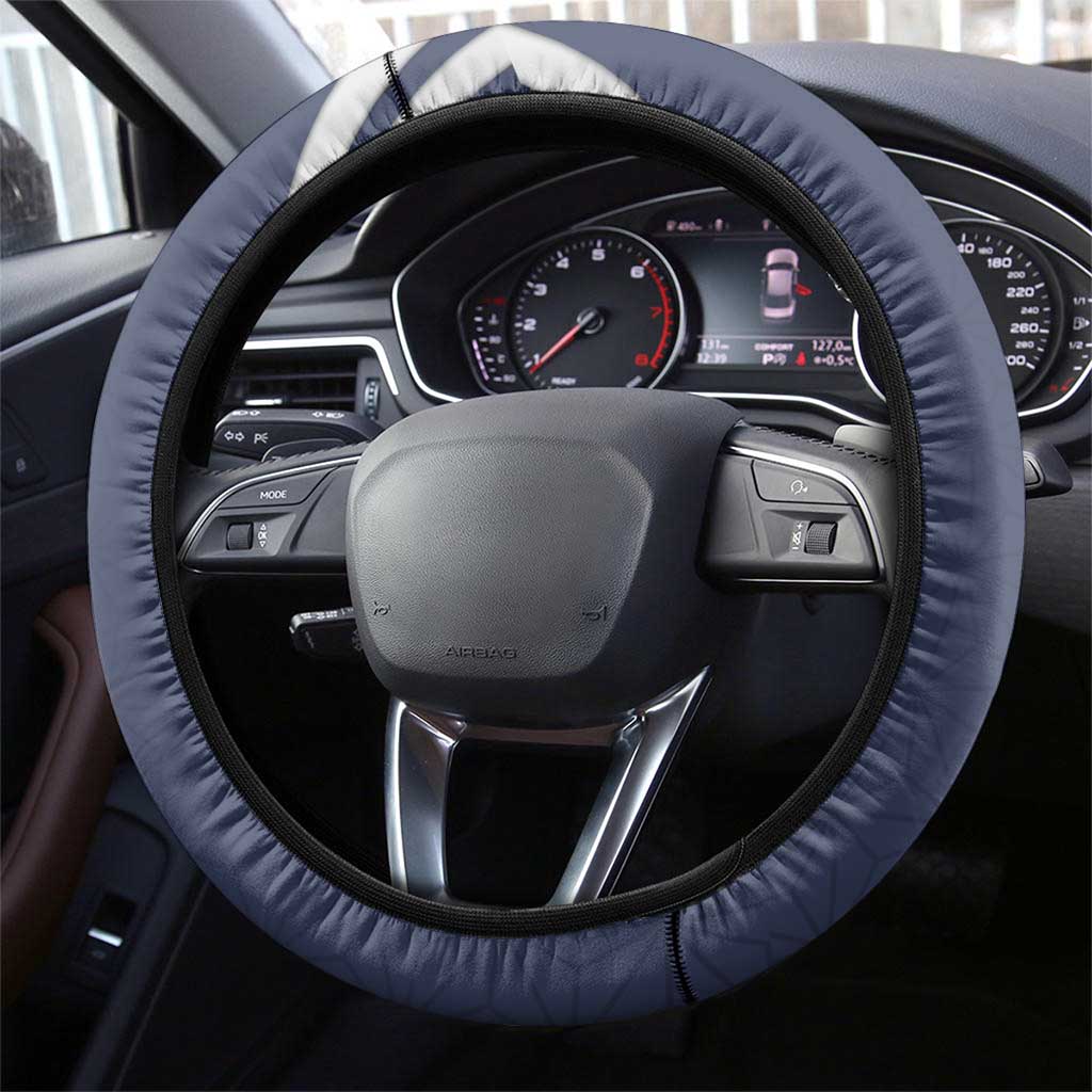 Akaza Demon Slayer Steering Wheel Cover Mystic Aura Anime Ring Style