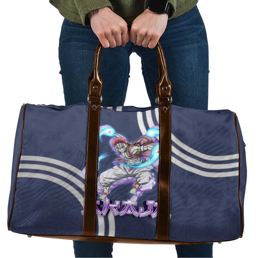 Akaza Demon Slayer Travel Bag Mystic Aura Anime Ring Style