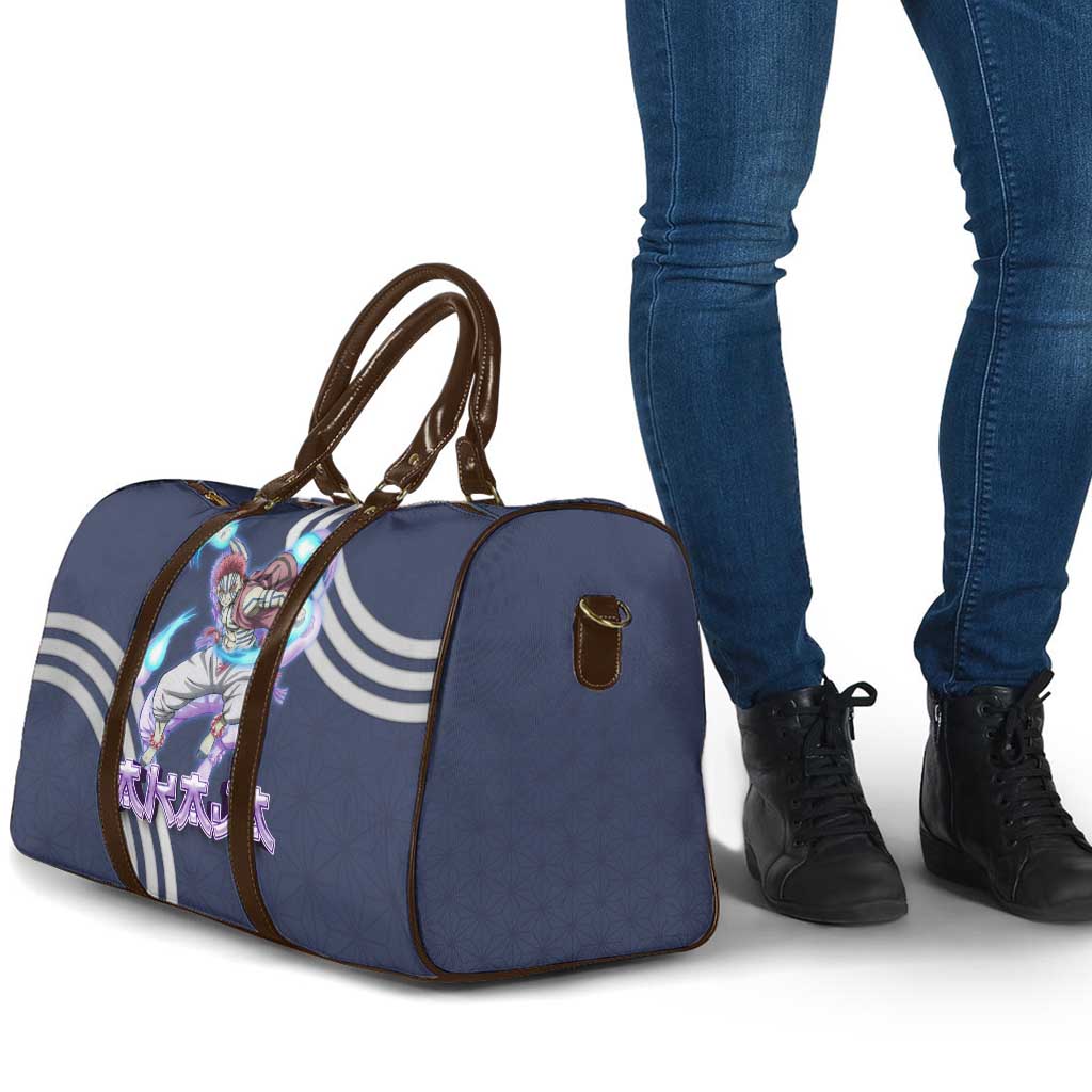 Akaza Demon Slayer Travel Bag Mystic Aura Anime Ring Style