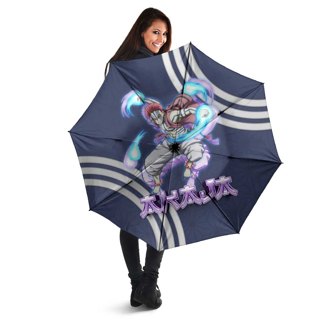 Akaza Demon Slayer Umbrella Mystic Aura Anime Ring Style