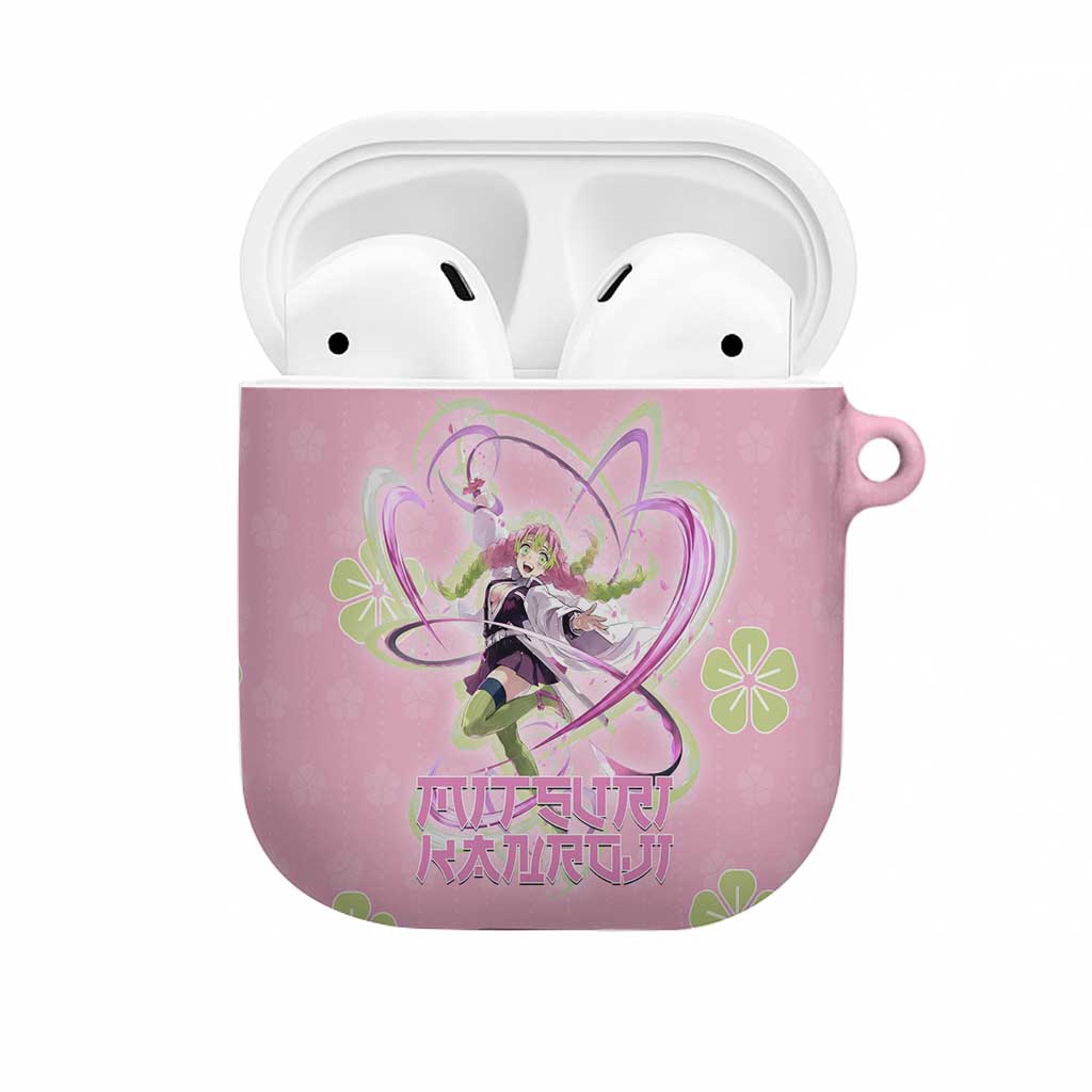 Kanroji Mitsuri Demon Slayer AirPods Case Pastel Blossom Anime Lovecore Style