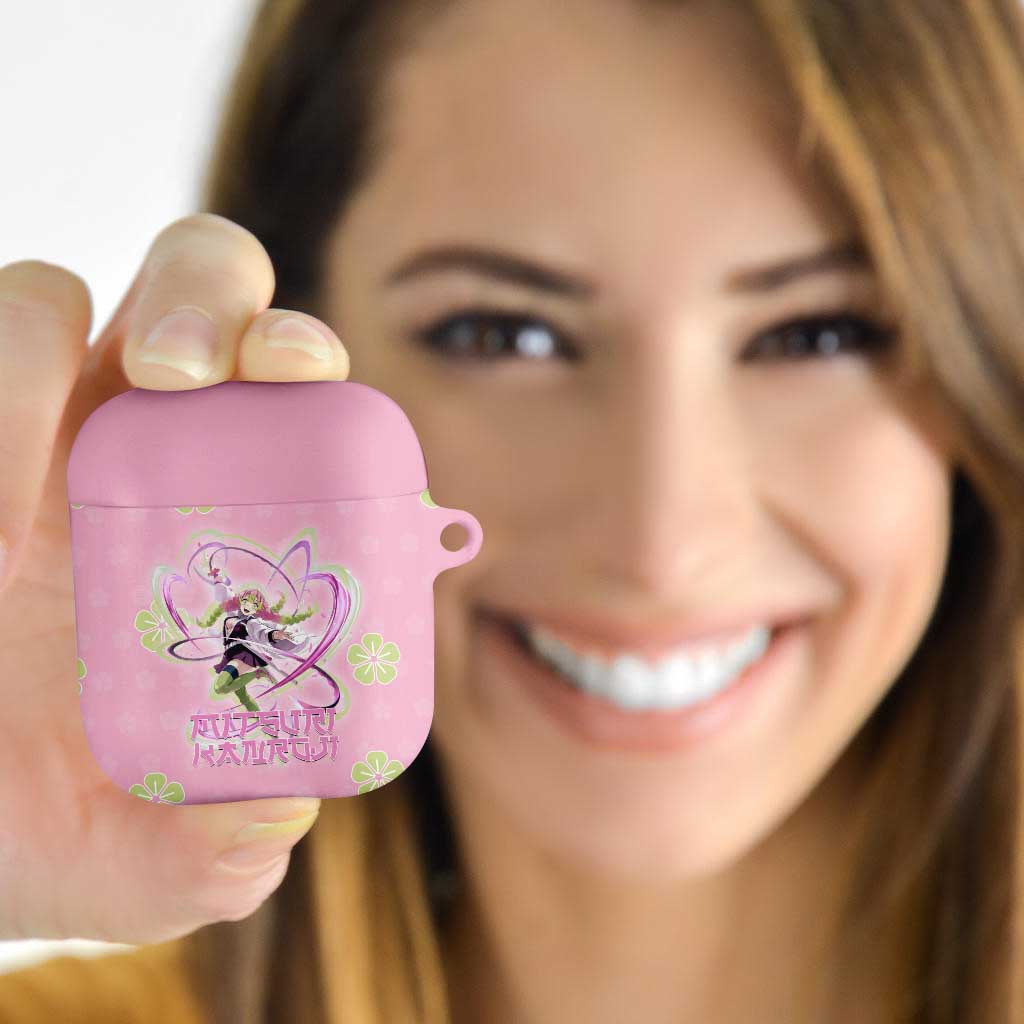 Kanroji Mitsuri Demon Slayer AirPods Case Pastel Blossom Anime Lovecore Style