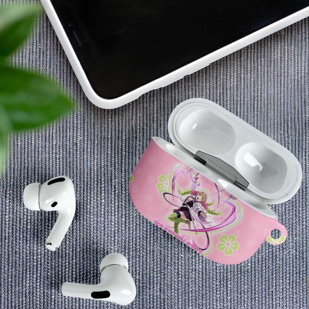 Kanroji Mitsuri Demon Slayer AirPods Case Pastel Blossom Anime Lovecore Style