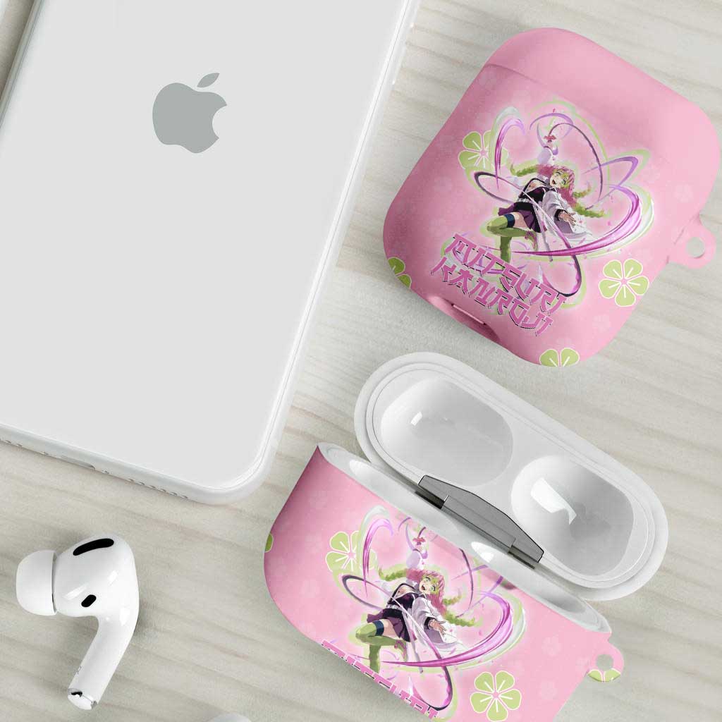Kanroji Mitsuri Demon Slayer AirPods Case Pastel Blossom Anime Lovecore Style