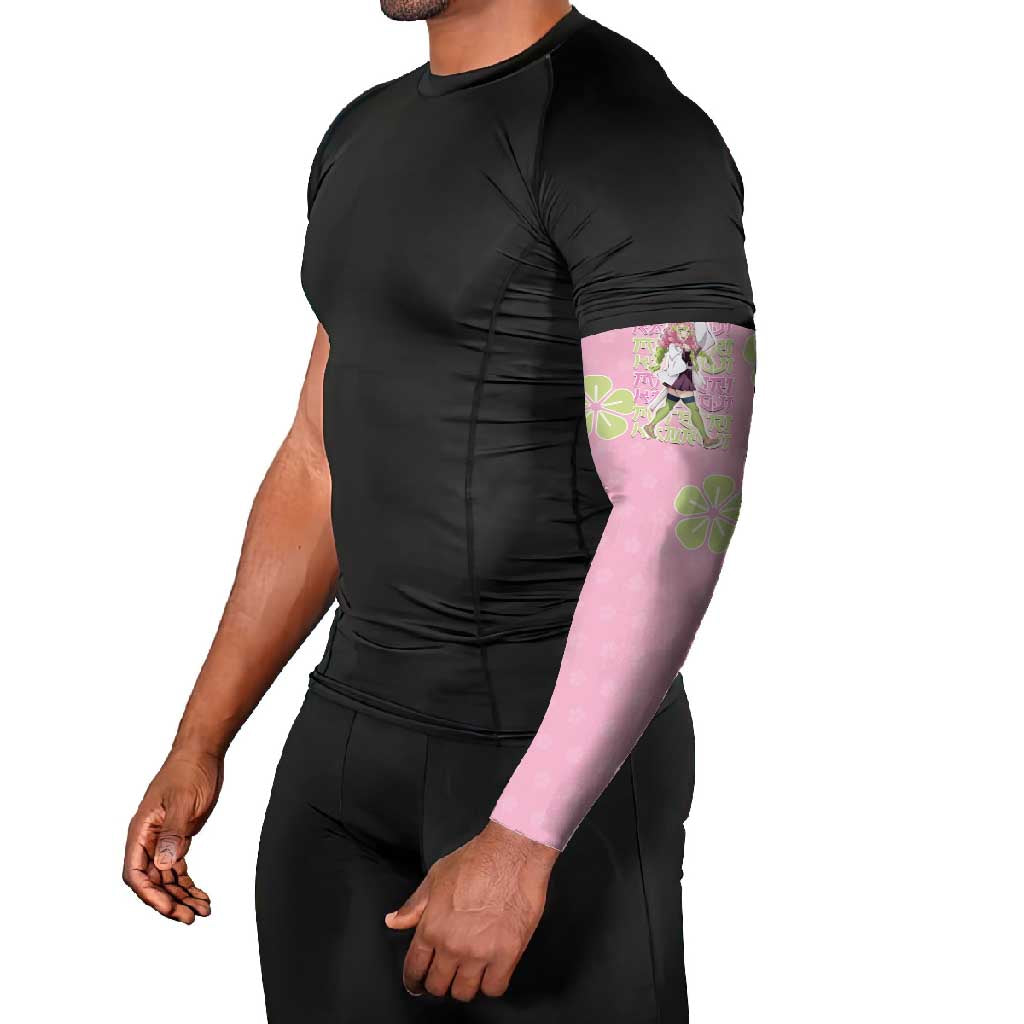 Kanroji Mitsuri Demon Slayer Arm Sleeves Pastel Blossom Anime Lovecore Style