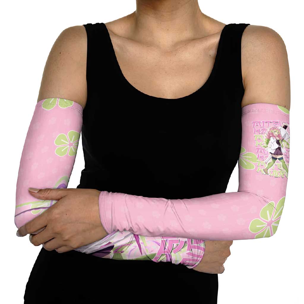 Kanroji Mitsuri Demon Slayer Arm Sleeves Pastel Blossom Anime Lovecore Style