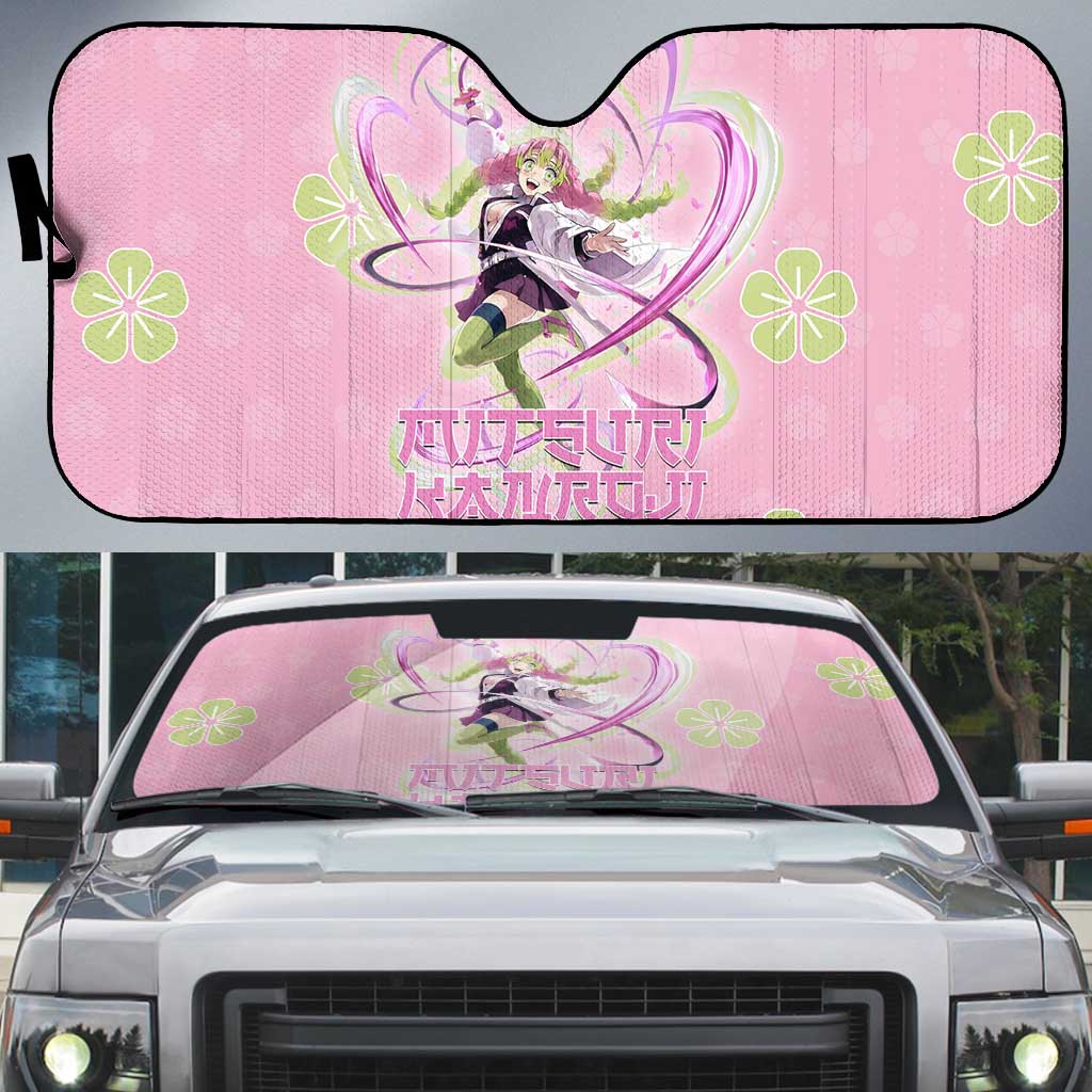 Kanroji Mitsuri Demon Slayer Auto Sun Shade Pastel Blossom Anime Lovecore Style