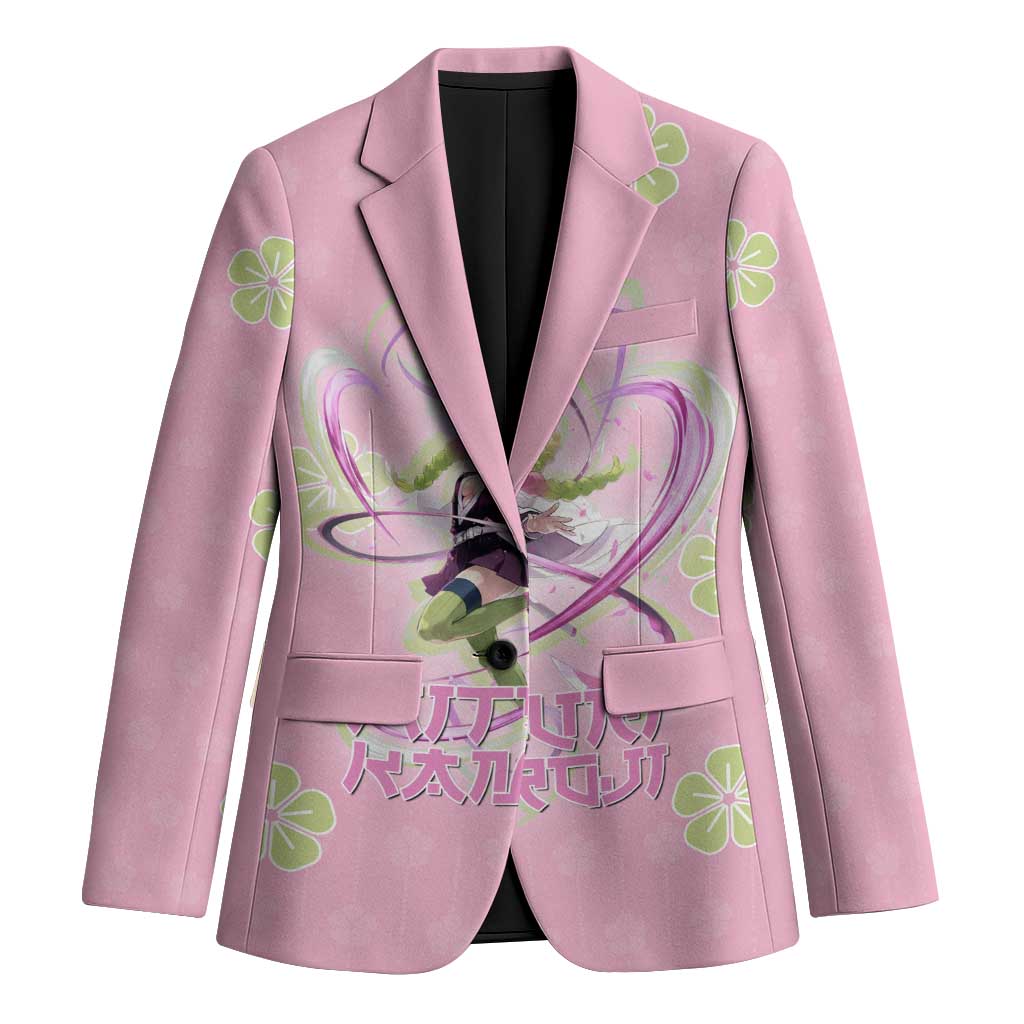 Kanroji Mitsuri Demon Slayer Blazer Pastel Blossom Anime Lovecore Style