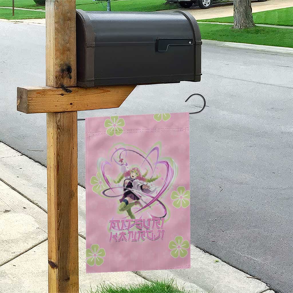 Kanroji Mitsuri Demon Slayer Garden Flag Pastel Blossom Anime Lovecore Style