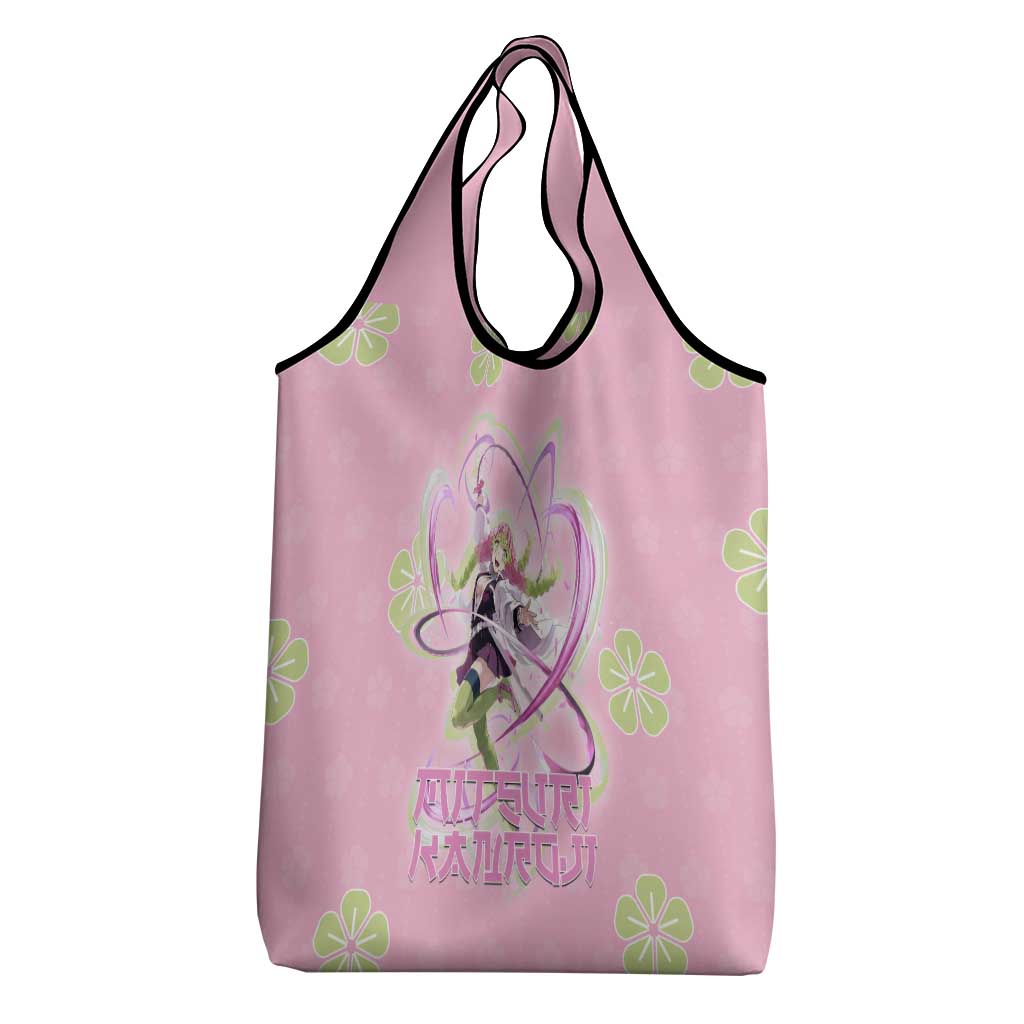 Kanroji Mitsuri Demon Slayer Grocery Bag Pastel Blossom Anime Lovecore Style