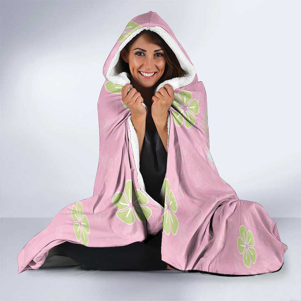 Kanroji Mitsuri Demon Slayer Hooded Blanket Pastel Blossom Anime Lovecore Style