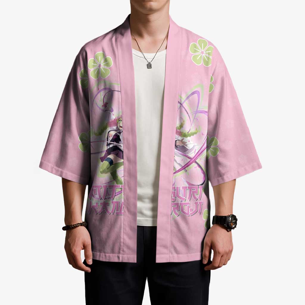 Kanroji Mitsuri Demon Slayer Kimono Pastel Blossom Anime Lovecore Style