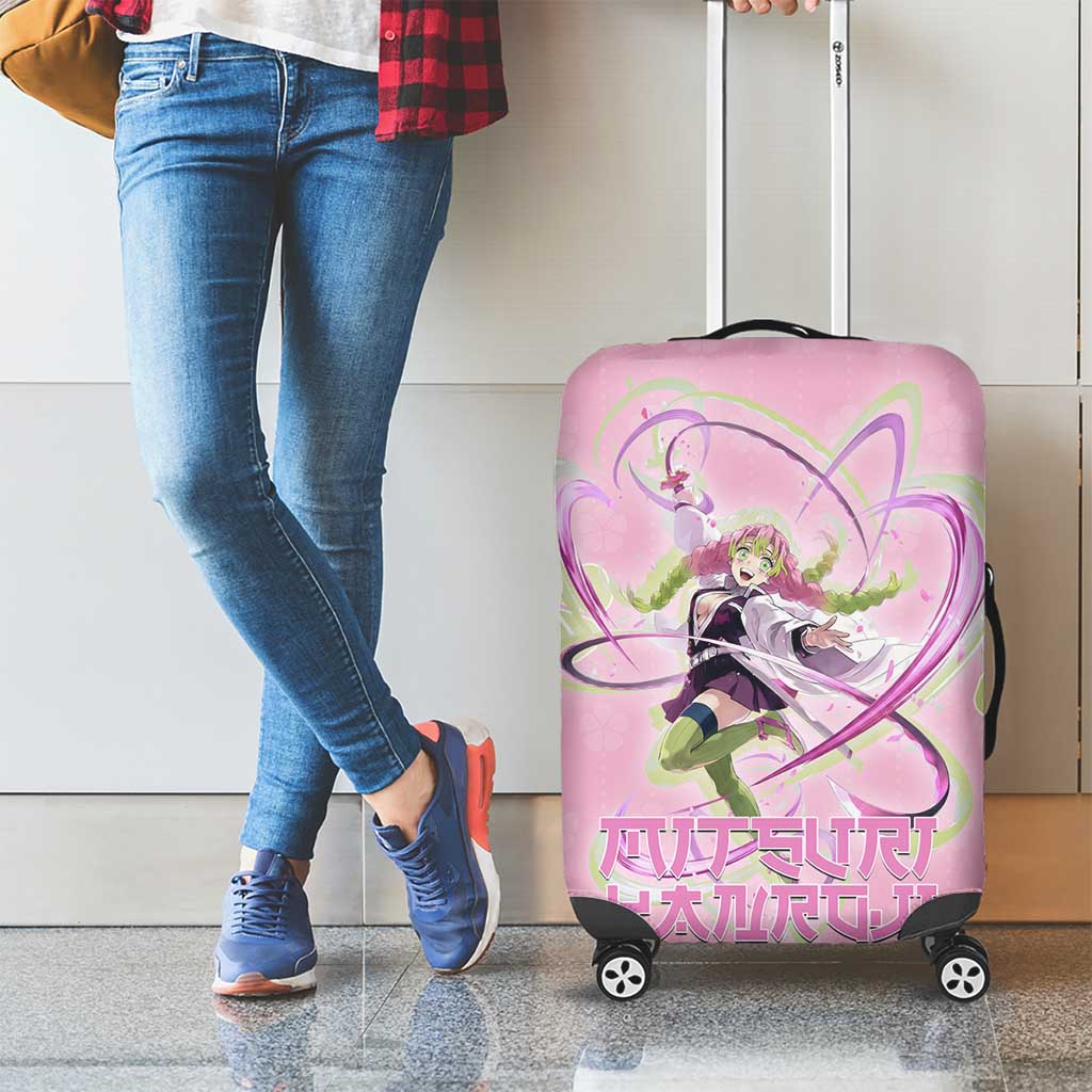 Kanroji Mitsuri Demon Slayer Luggage Cover Pastel Blossom Anime Lovecore Style