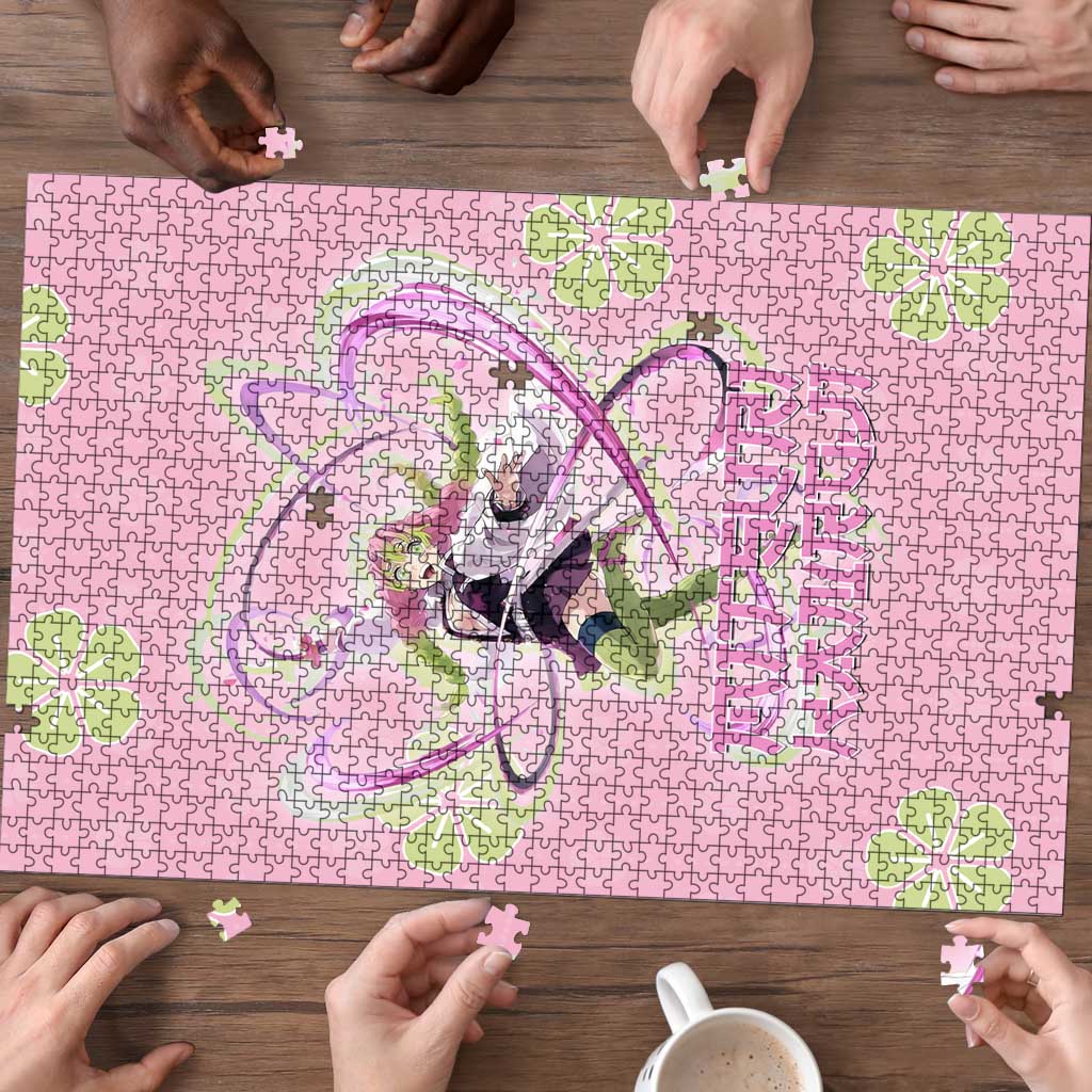 Kanroji Mitsuri Demon Slayer Puzzle Pastel Blossom Anime Lovecore Style