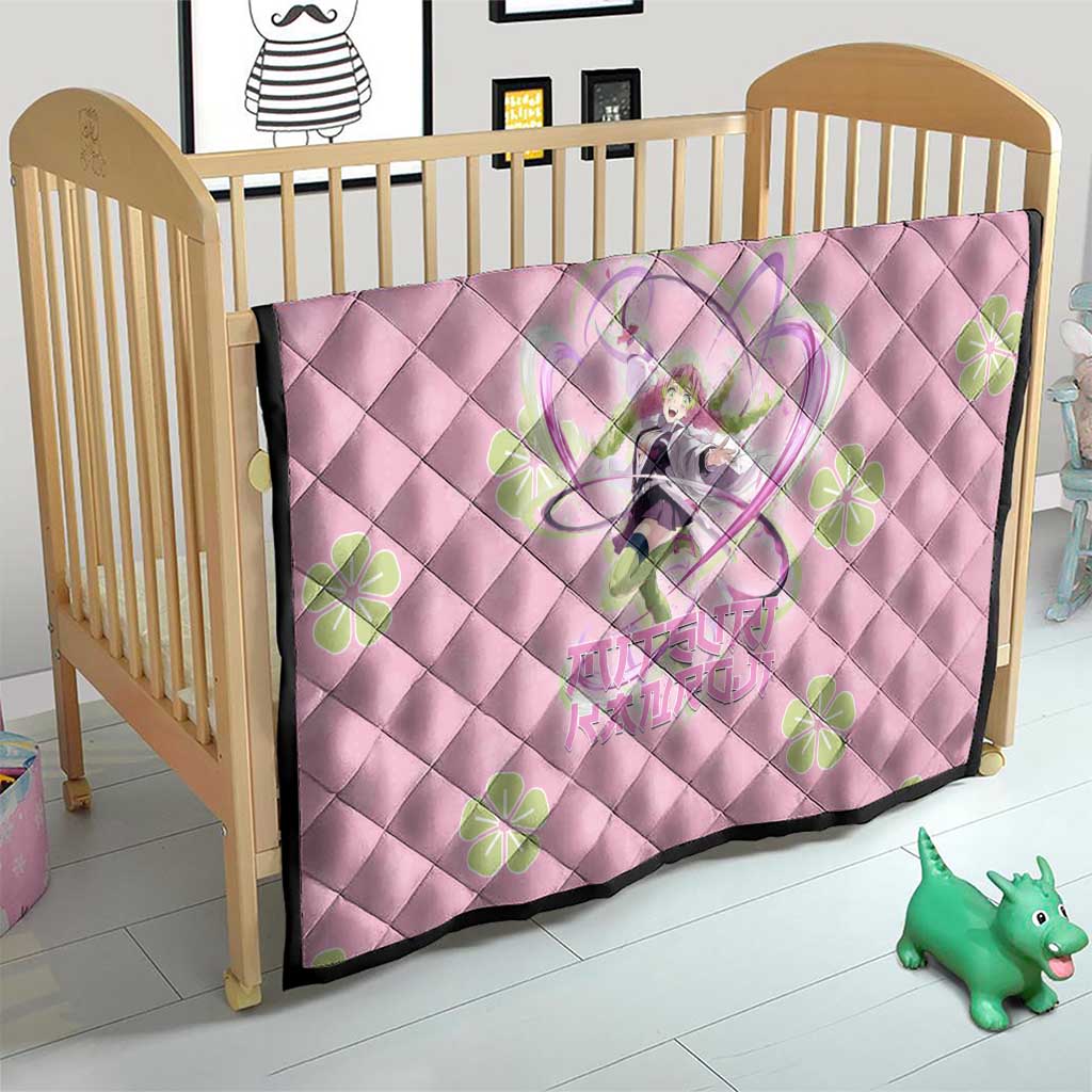 Kanroji Mitsuri Demon Slayer Quilt Pastel Blossom Anime Lovecore Style