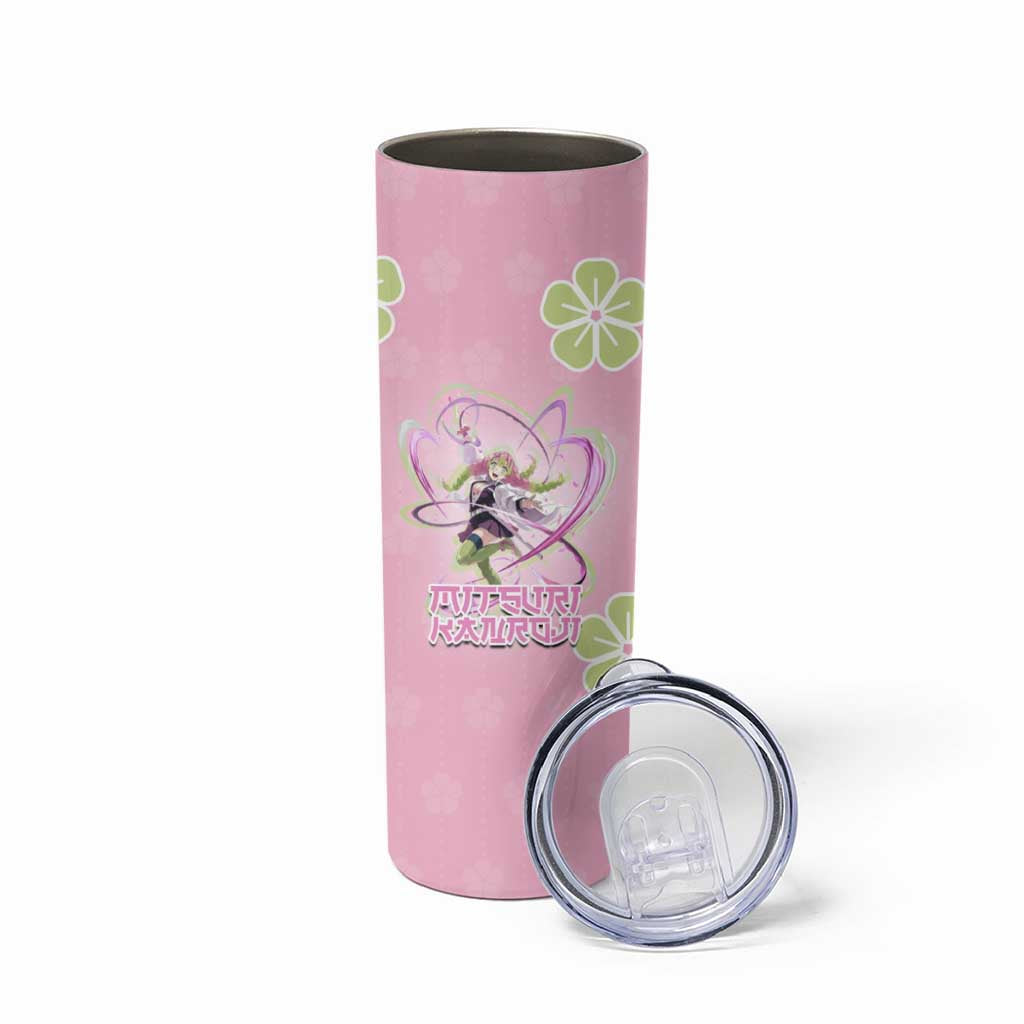Kanroji Mitsuri Demon Slayer Skinny Tumbler Pastel Blossom Anime Lovecore Style
