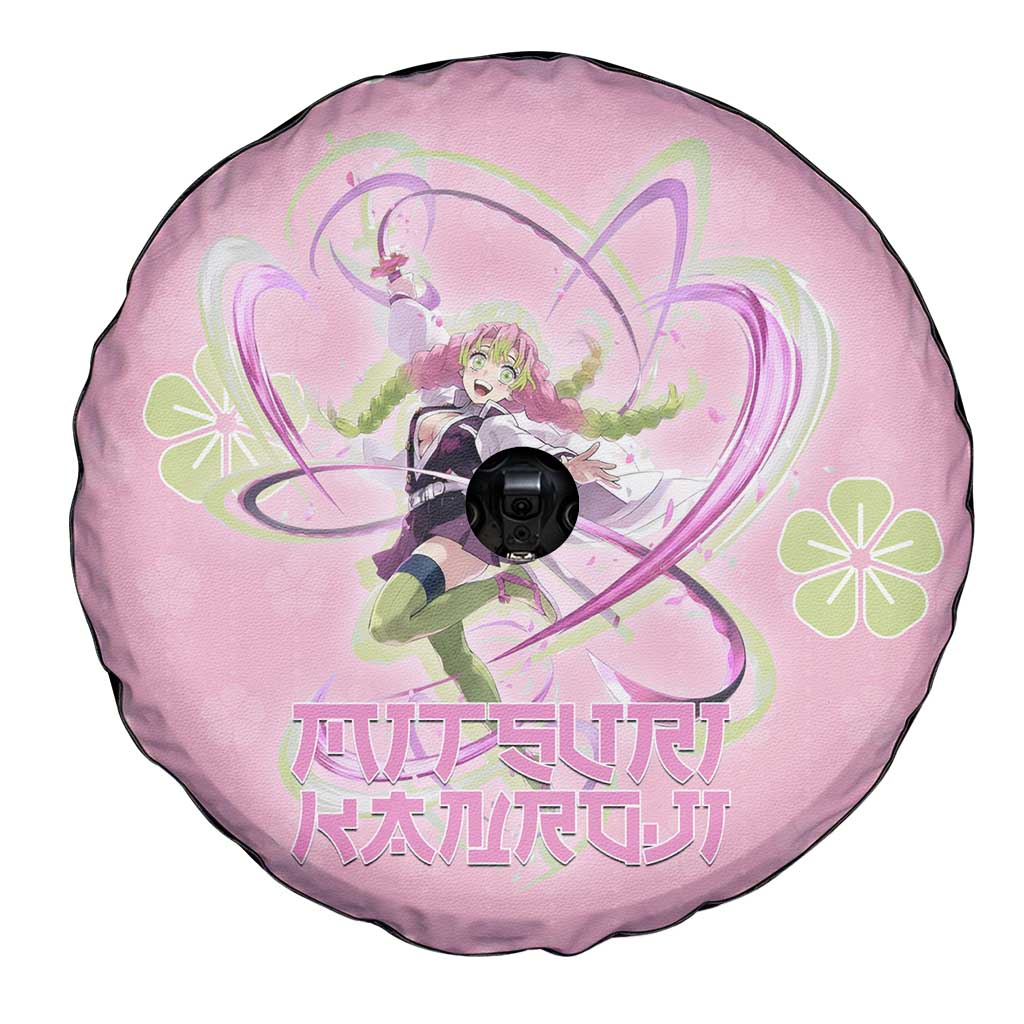 Kanroji Mitsuri Demon Slayer Spare Tire Cover Pastel Blossom Anime Lovecore Style