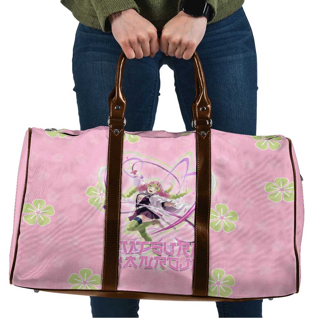 Kanroji Mitsuri Demon Slayer Travel Bag Pastel Blossom Anime Lovecore Style
