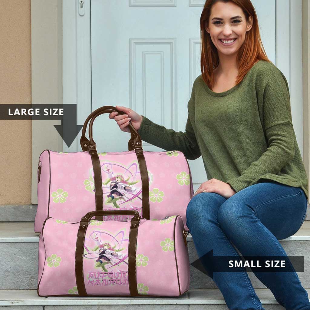 Kanroji Mitsuri Demon Slayer Travel Bag Pastel Blossom Anime Lovecore Style