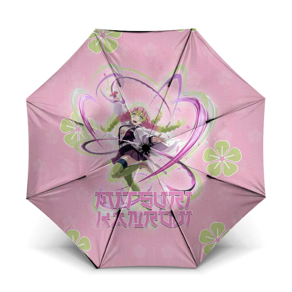 Kanroji Mitsuri Demon Slayer Umbrella Pastel Blossom Anime Lovecore Style