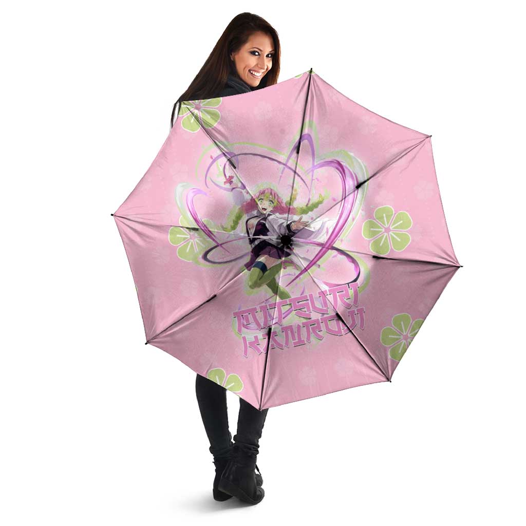 Kanroji Mitsuri Demon Slayer Umbrella Pastel Blossom Anime Lovecore Style
