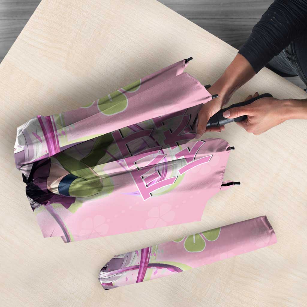 Kanroji Mitsuri Demon Slayer Umbrella Pastel Blossom Anime Lovecore Style