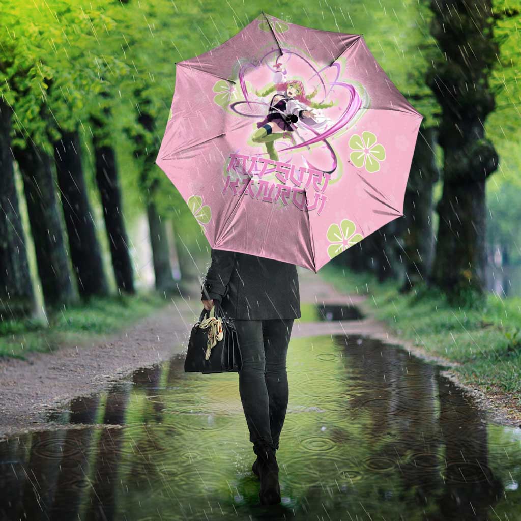 Kanroji Mitsuri Demon Slayer Umbrella Pastel Blossom Anime Lovecore Style