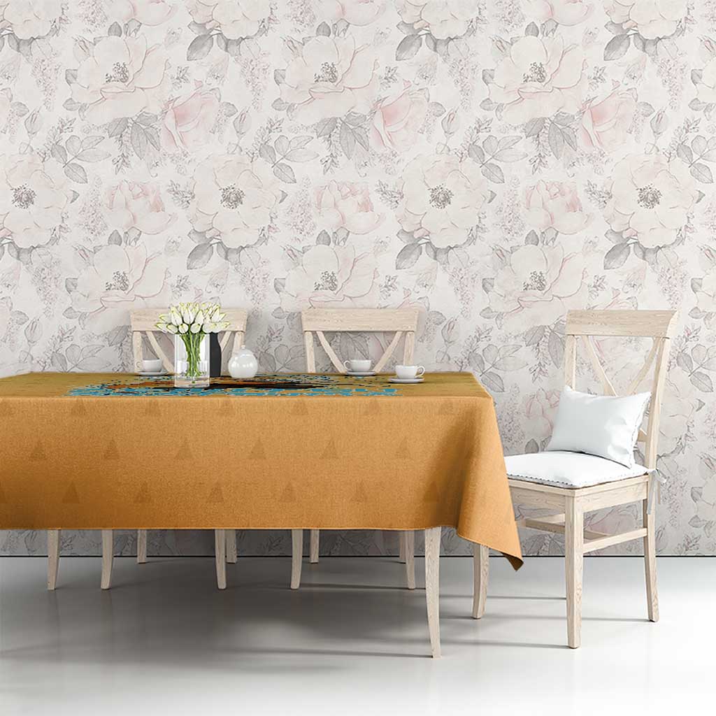 Zenitsu Agatsuma Demon Slayer Tablecloth Thunder Spark Anime Tri-Pattern Style