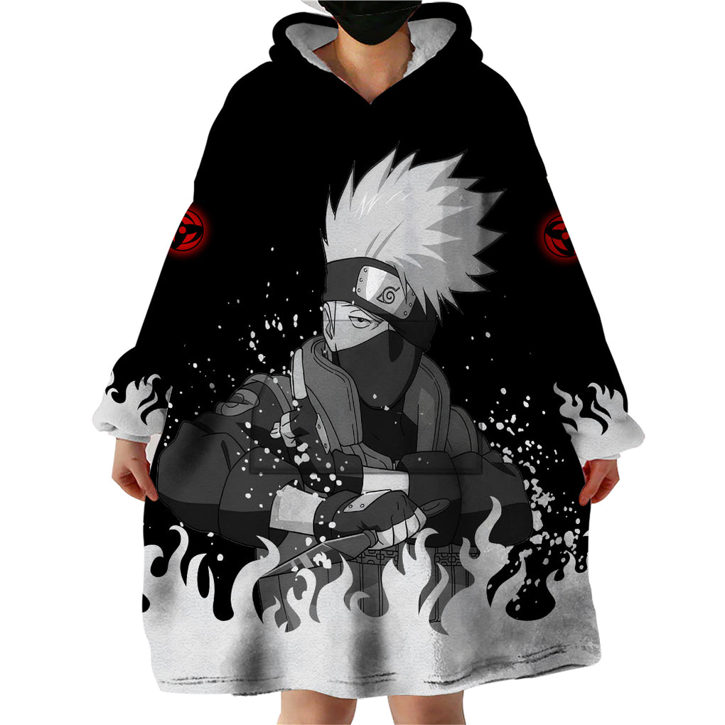 Kakashi Hatake - Naruto Wearable Blanket Hoodie