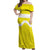 Cyberpunk David Martinez Off Shoulder Maxi Dress