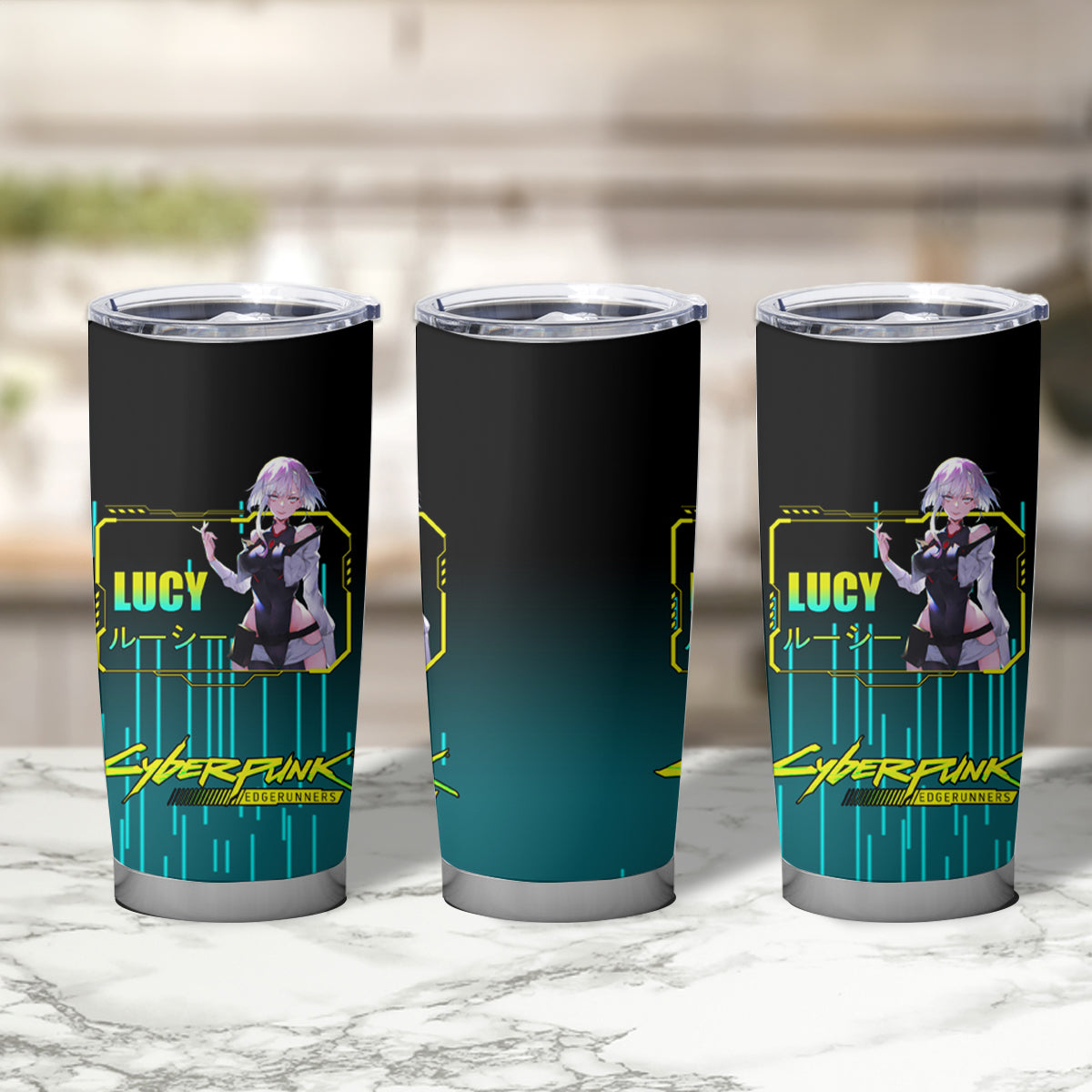 Lucy Tumbler Cup Cyberpunk