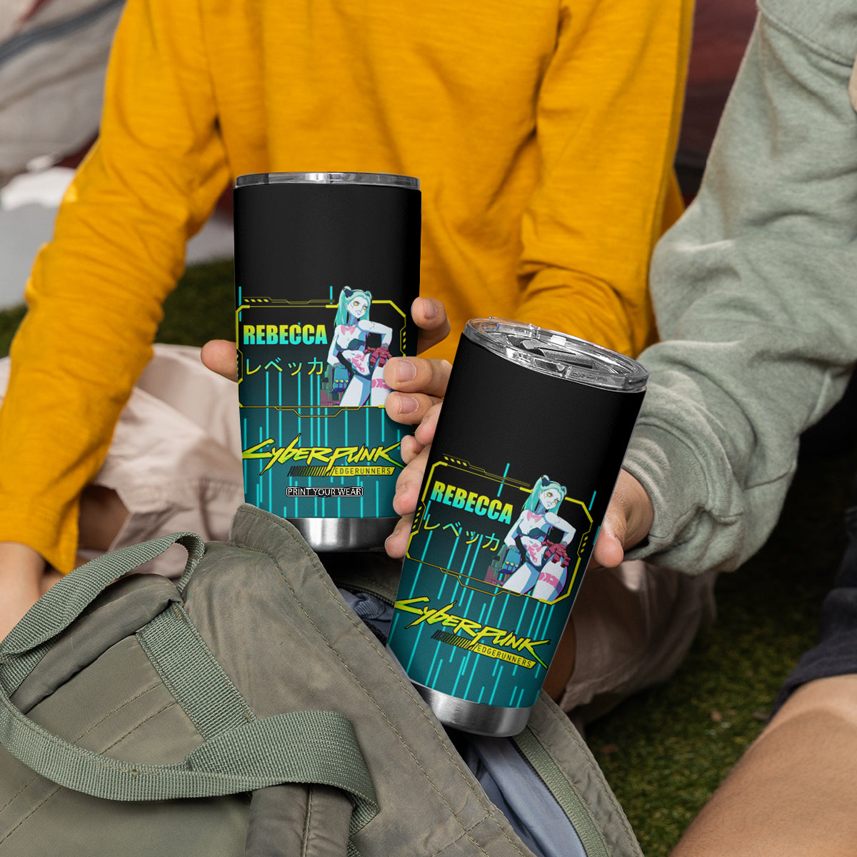 Rebecca Tumbler Cup Cyberpunk