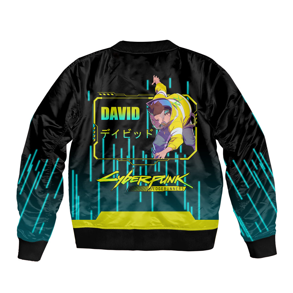 Cyberpunk David Martinez Bomber Jacket