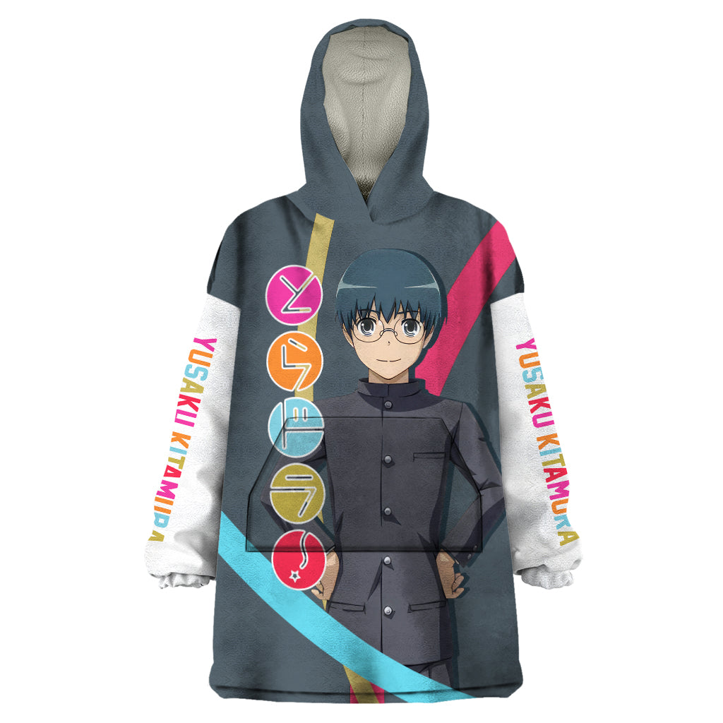 Yusaku Kitamura Wearable Blanket Hoodie Toradora