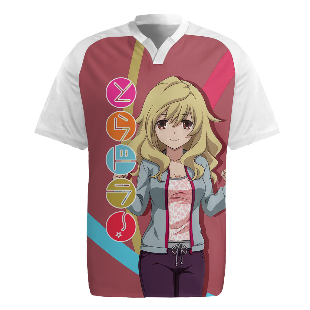 Yasuko Takasu Rugby Jersey Toradora