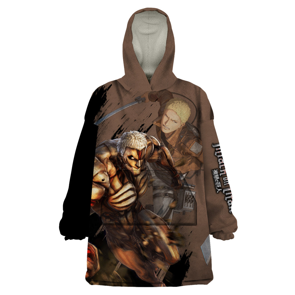 Armored Titan Wearable Blanket Hoodie Attack On Titan