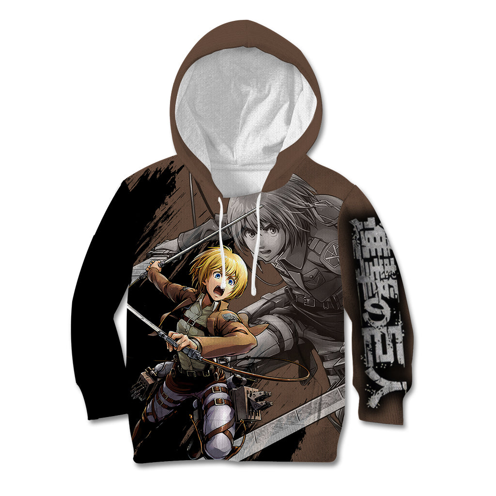 Armin Arler Kid Hoodie Attack On Titan