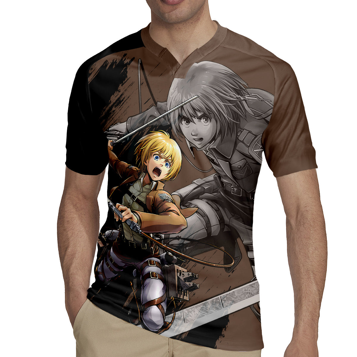 Armin Arler Rugby Jersey Attack On Titan