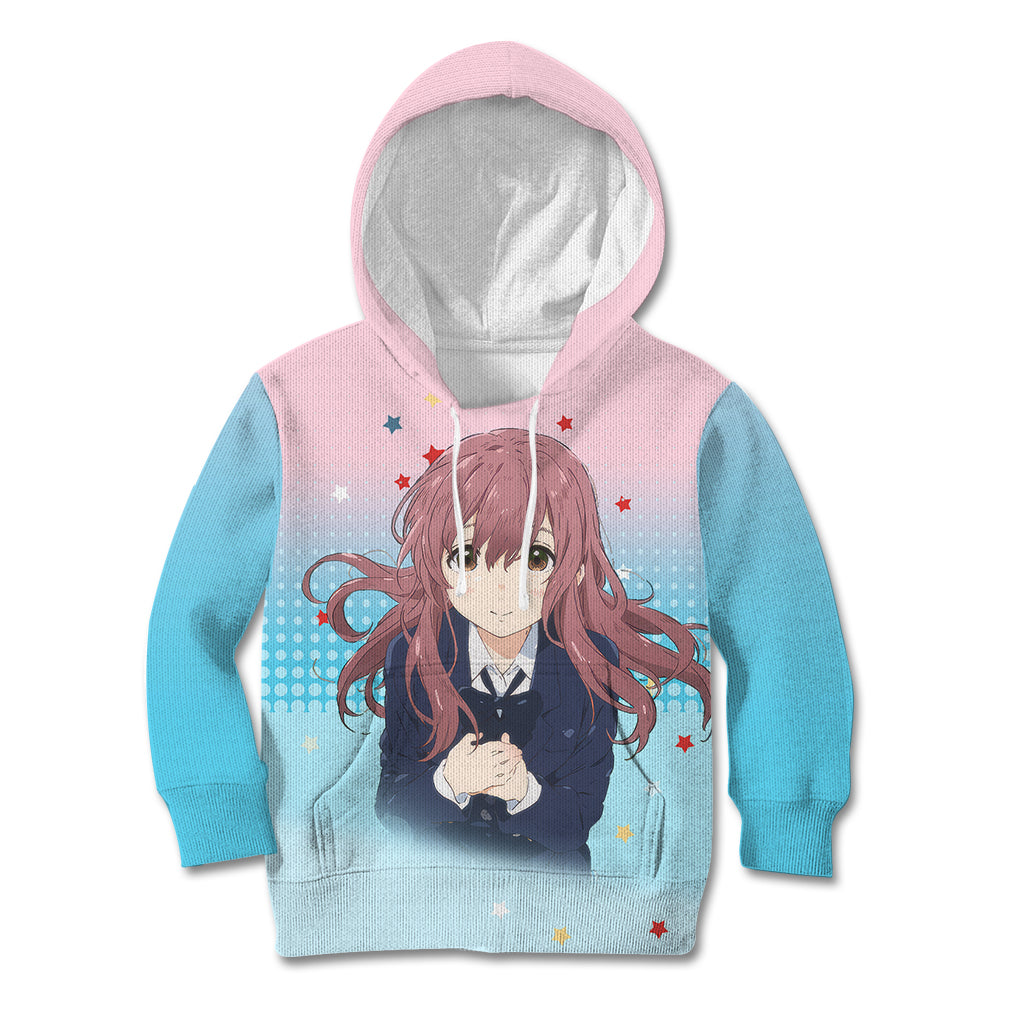 Nishimiya Shouko Kid Hoodie A Slient Voice