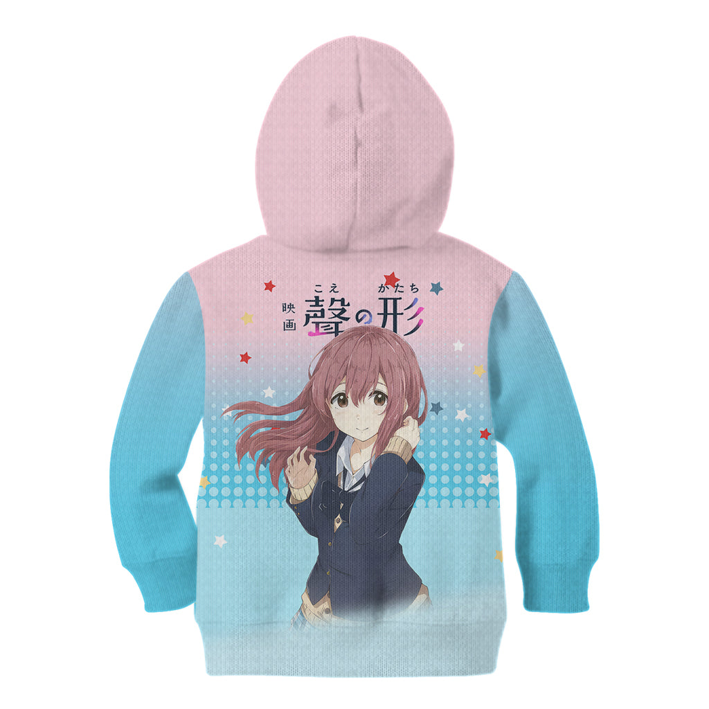 Nishimiya Shouko Kid Hoodie A Slient Voice
