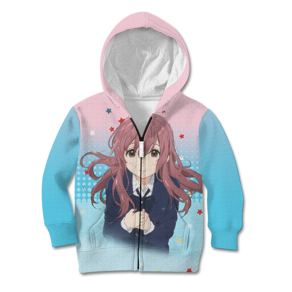 Nishimiya Shouko Kid Hoodie A Slient Voice