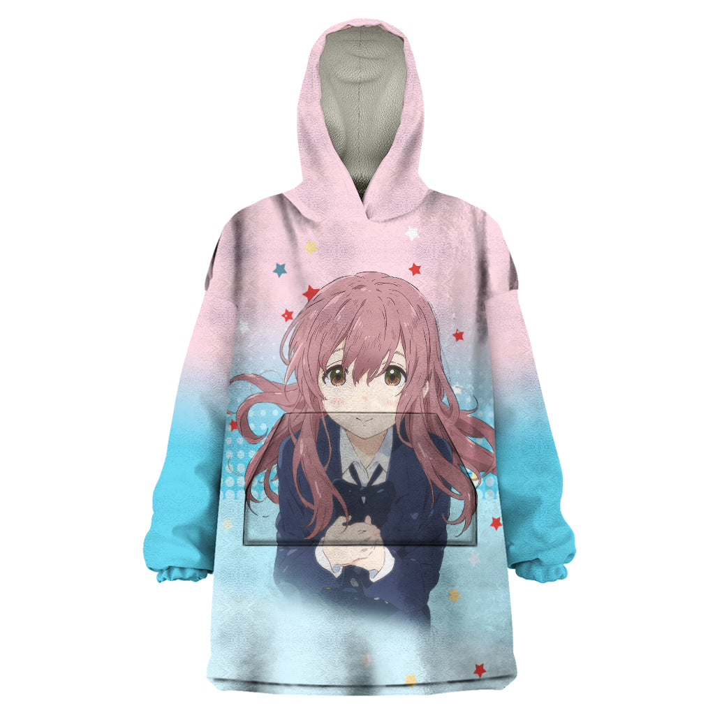 Nishimiya Shouko Wearable Blanket Hoodie A Slient Voice