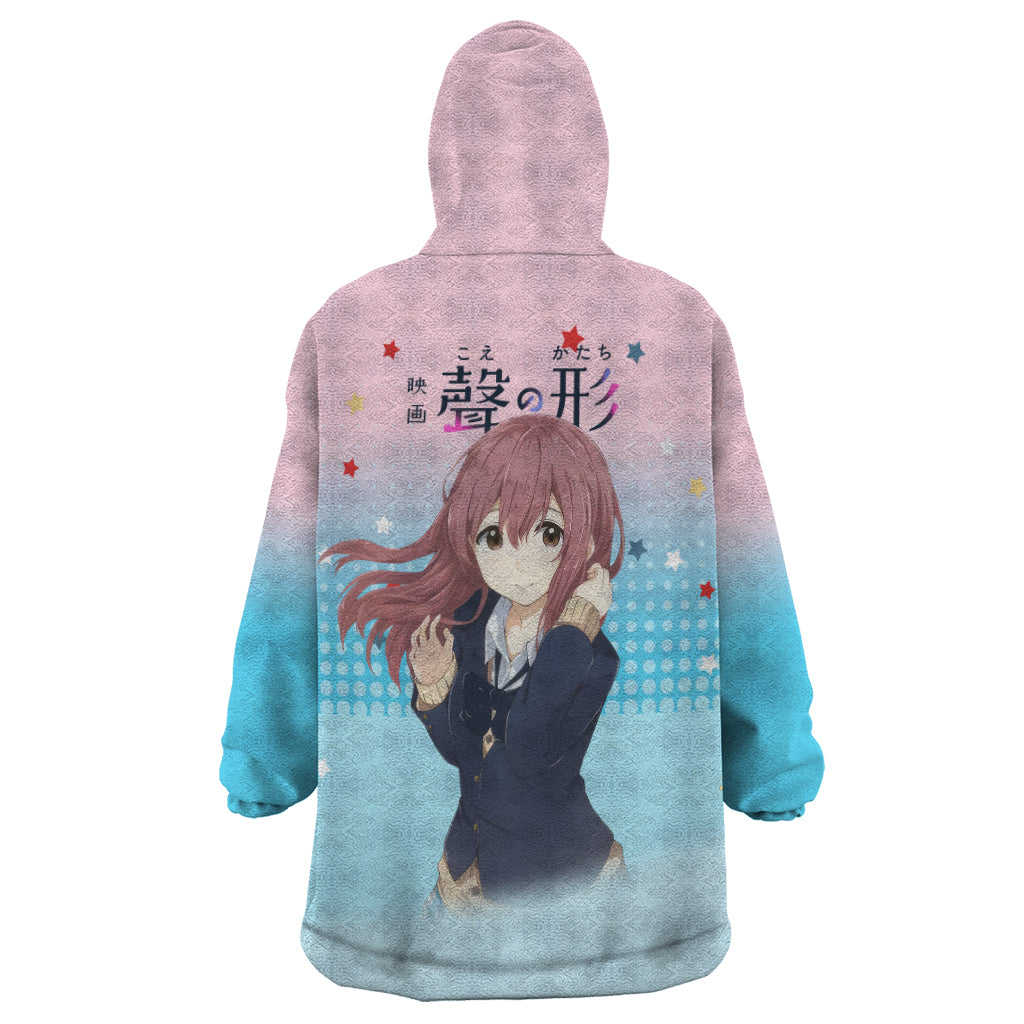 Nishimiya Shouko Wearable Blanket Hoodie A Slient Voice