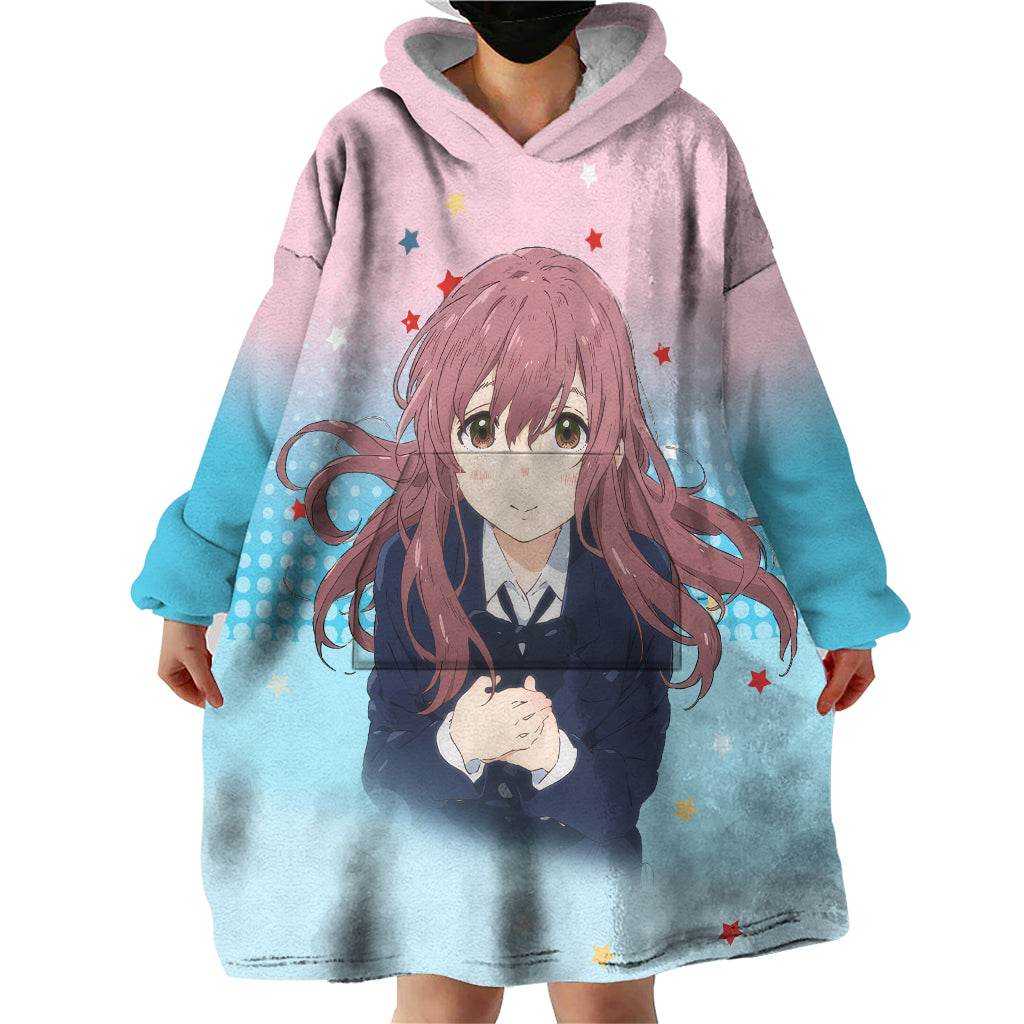 Nishimiya Shouko Wearable Blanket Hoodie A Slient Voice